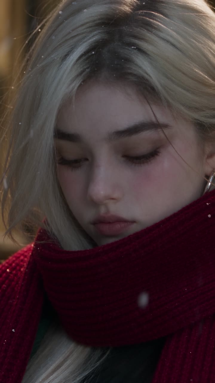 Scarlet Scarf card: It's warm. That's all it is.