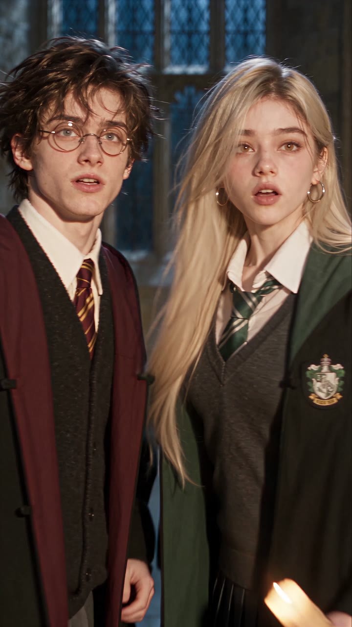 Same Time Tomorrow card: He has my wand. I have his. Same time tomorrow.